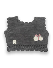 Top eco color negro