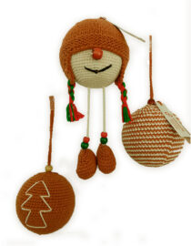 Pack navideño color ladrillo